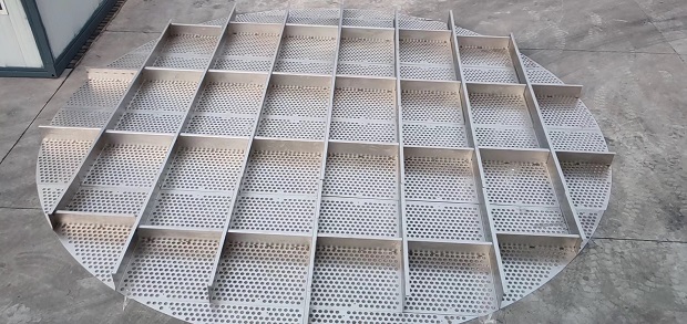 不銹鋼煙氣均布托盤的結構特點